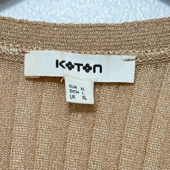 Koton Knitwear Open Front Cardigan - Picture 5 of 7